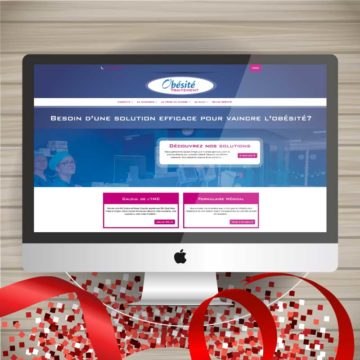 Aperçu du site Obésité Traitement - Inauguration